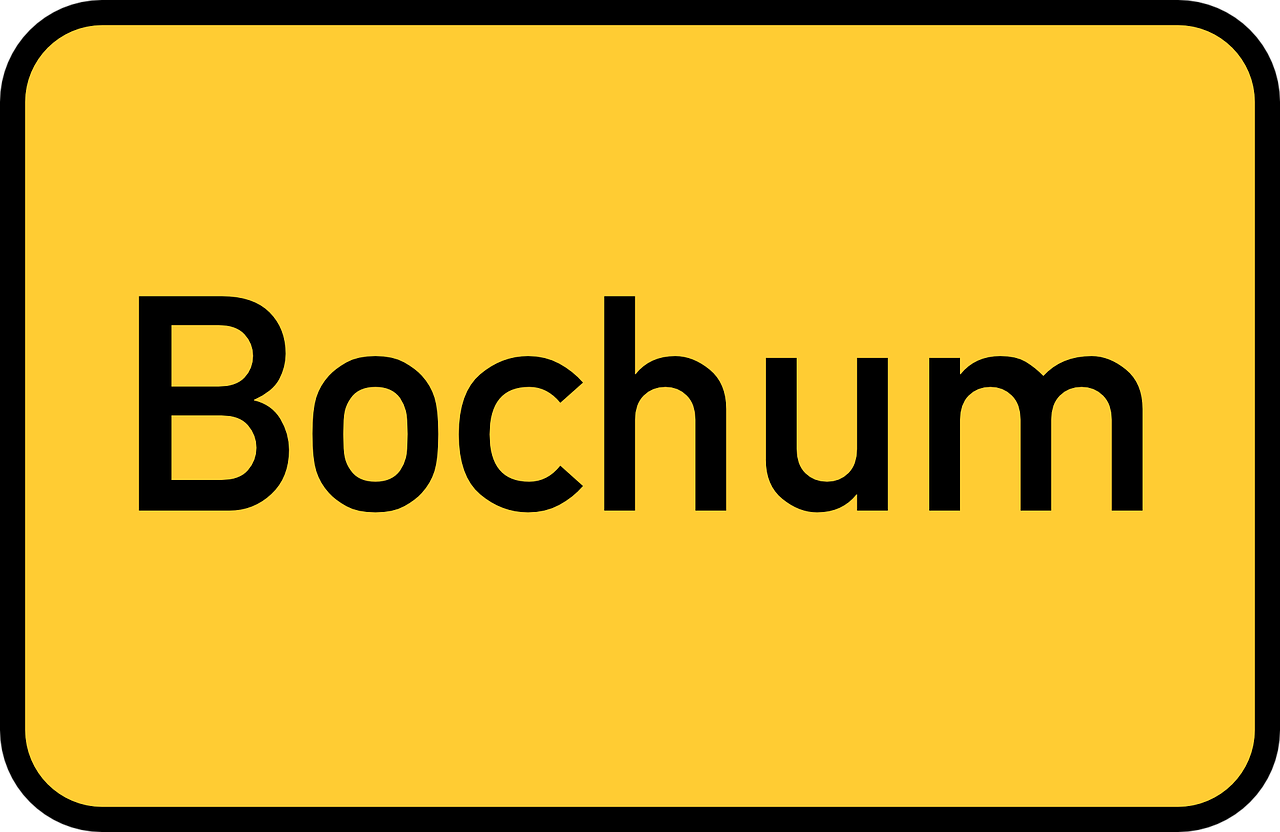 Ortsschild von Bochum